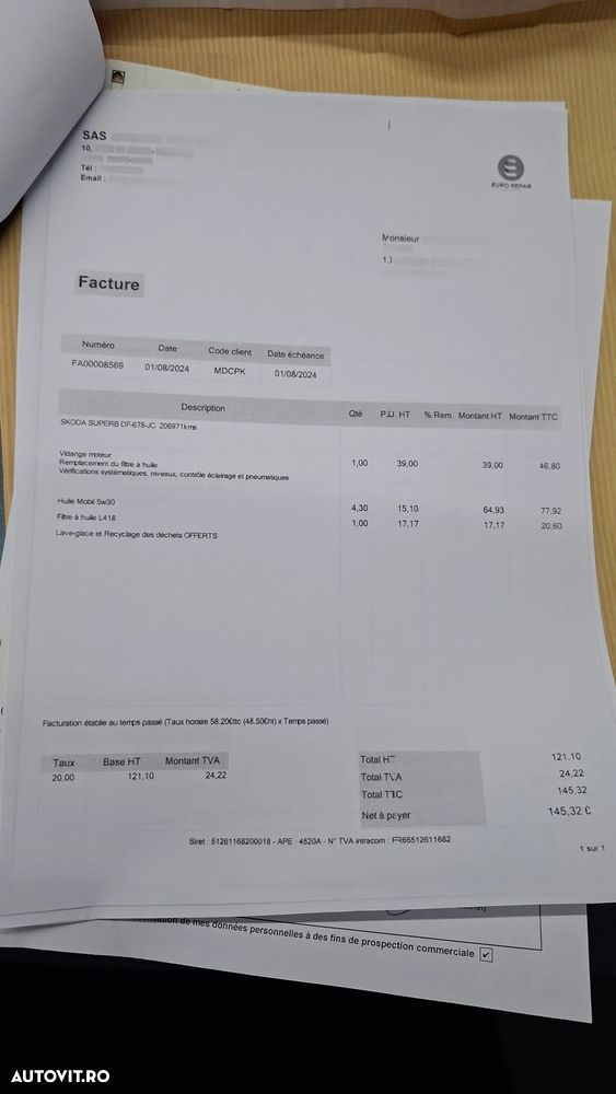 Skoda Superb 2.0 TDI PD Comfort - 23