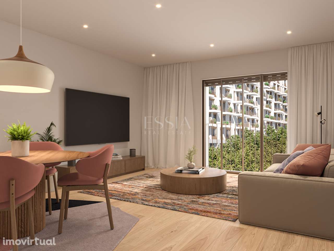 Apartamento T3 com terraço e jardim privativo no Antas Atrium - Grande imagem: 2/23