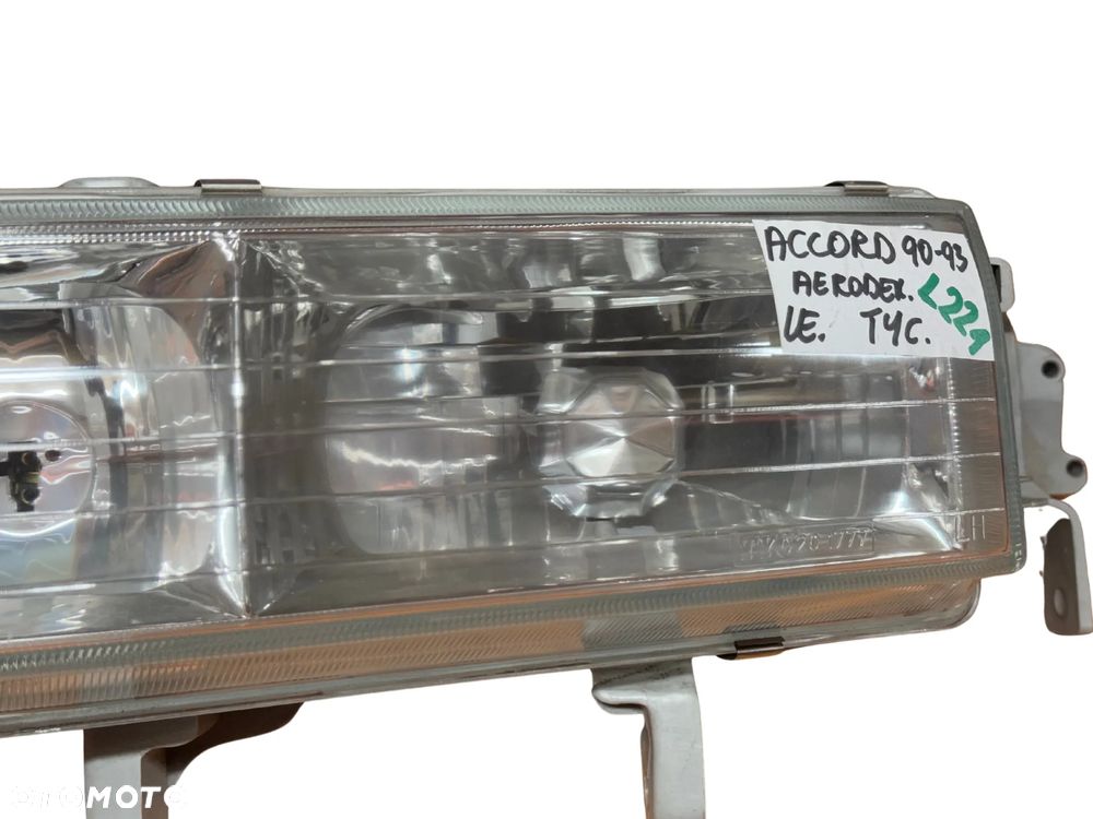 LAMPA REFLEKTOR GŁÓWNY LEWY HONDA ACCORD AERODECK LEWA TYC 04120410 20-1993B 1990-1993 - 3