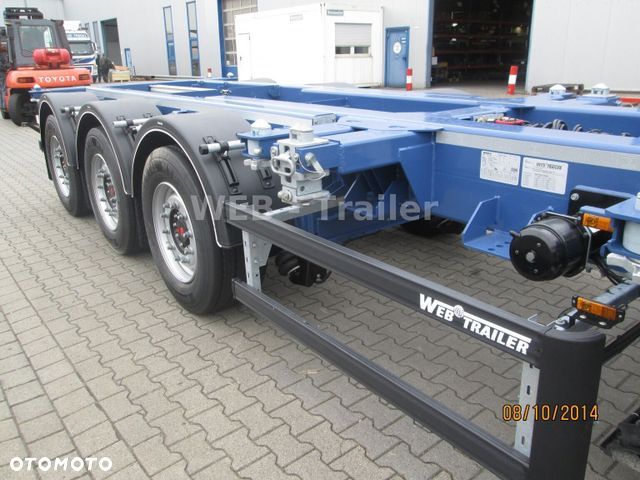 WEB Trailer Web-Trailer Containerchassis Gooseneck - 10