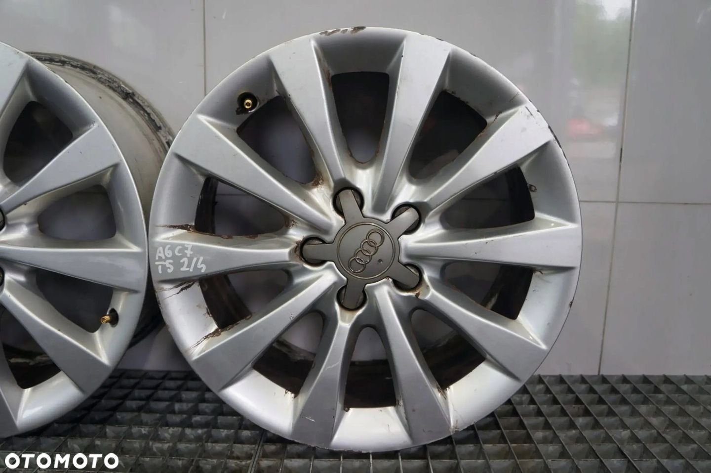 4 FELGI KOŁA ALUFELGI R17 AUDI A6 C7 A7 4G 5X112 8J ET39 4G0601025AG - 5