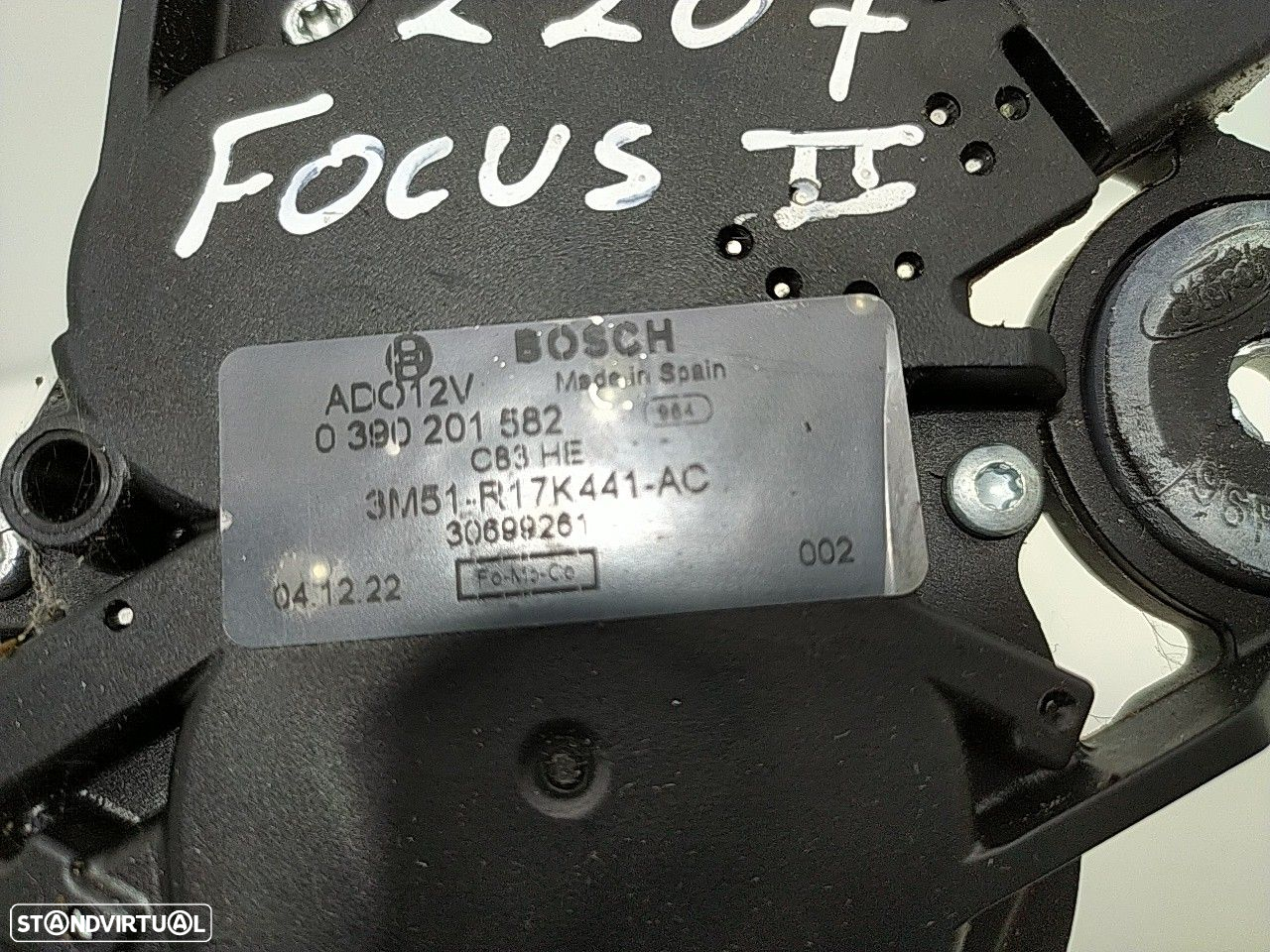 Motor Limpa Vidros Tras Ford Focus Ii (Da_, Hcp, Dp) - 5