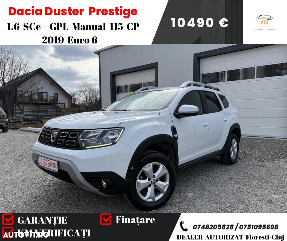 Dacia Duster 1.6 SCe Prestige jante 17" - 1