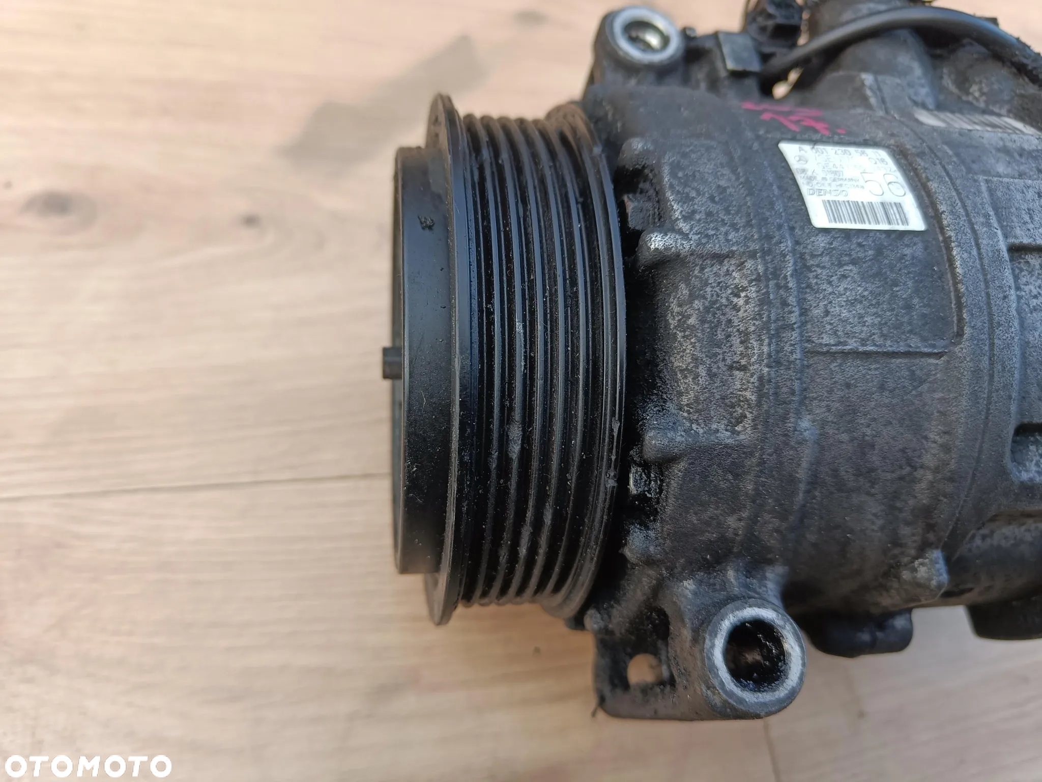 MERCEDES W203 W209 CLK W211 W220 2.2 2.7 3.2 CDI DIESEL SPRĘŻARKA KLIMATYZACJI A0012305611 - 6