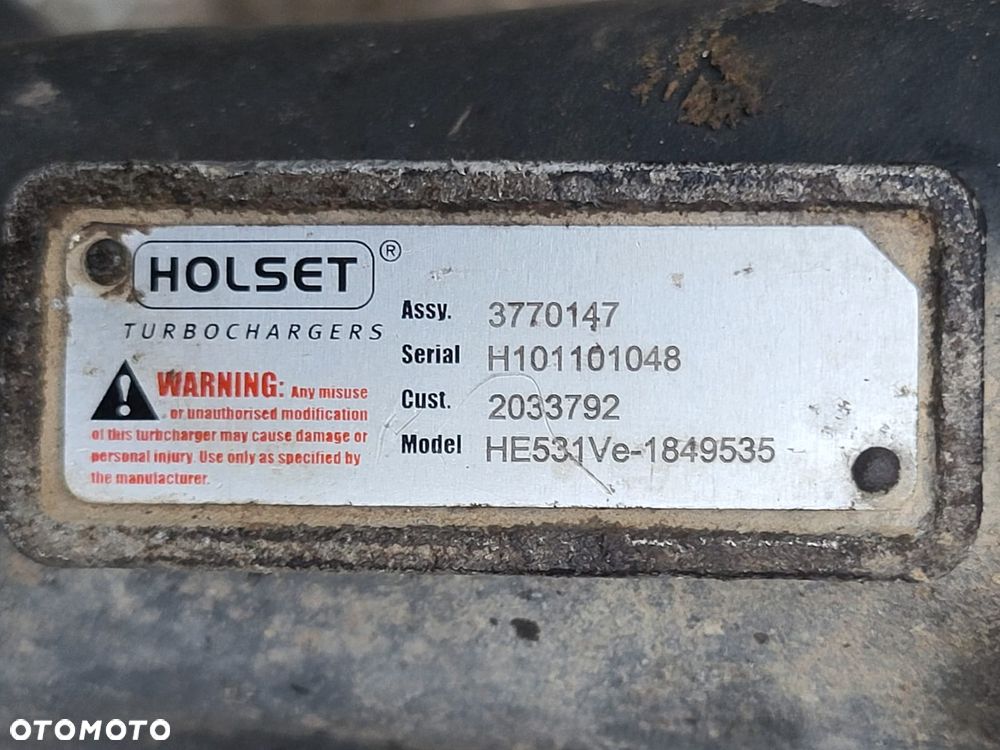TURBOSPREZARKA SCANIA 3770147 TURBINA HOLSET VTG - 2