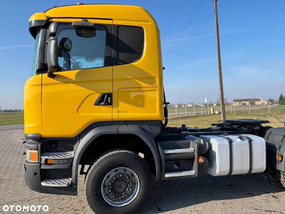 Scania Scania G490  4x4 stały napęd na wał, EURO 6, skrzynia redukcyjna , biegi terenowe , hydraulika do wywrotu, z Niemiec (G410 , G450) - 6