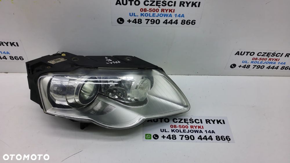 VW Passat B6 Lampa Przód Prawy  Reflektor EU XENON - 1
