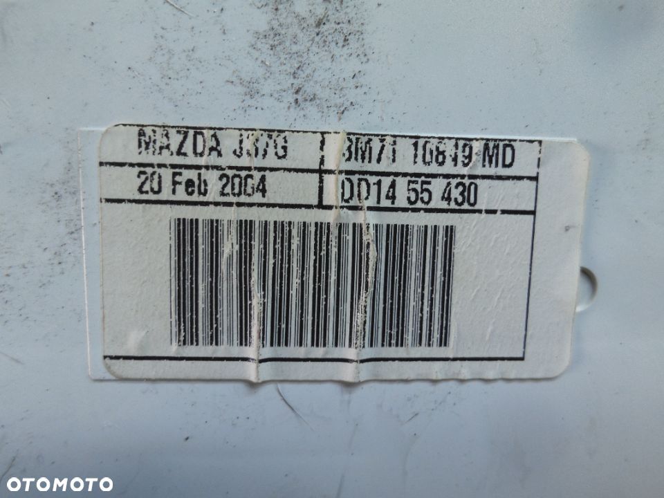 MAZDA II 1,2 1,4 BENZYNA LICZNIK 3M7110849MD LICZNIK ZEGAR EUROPEJSKI - 3