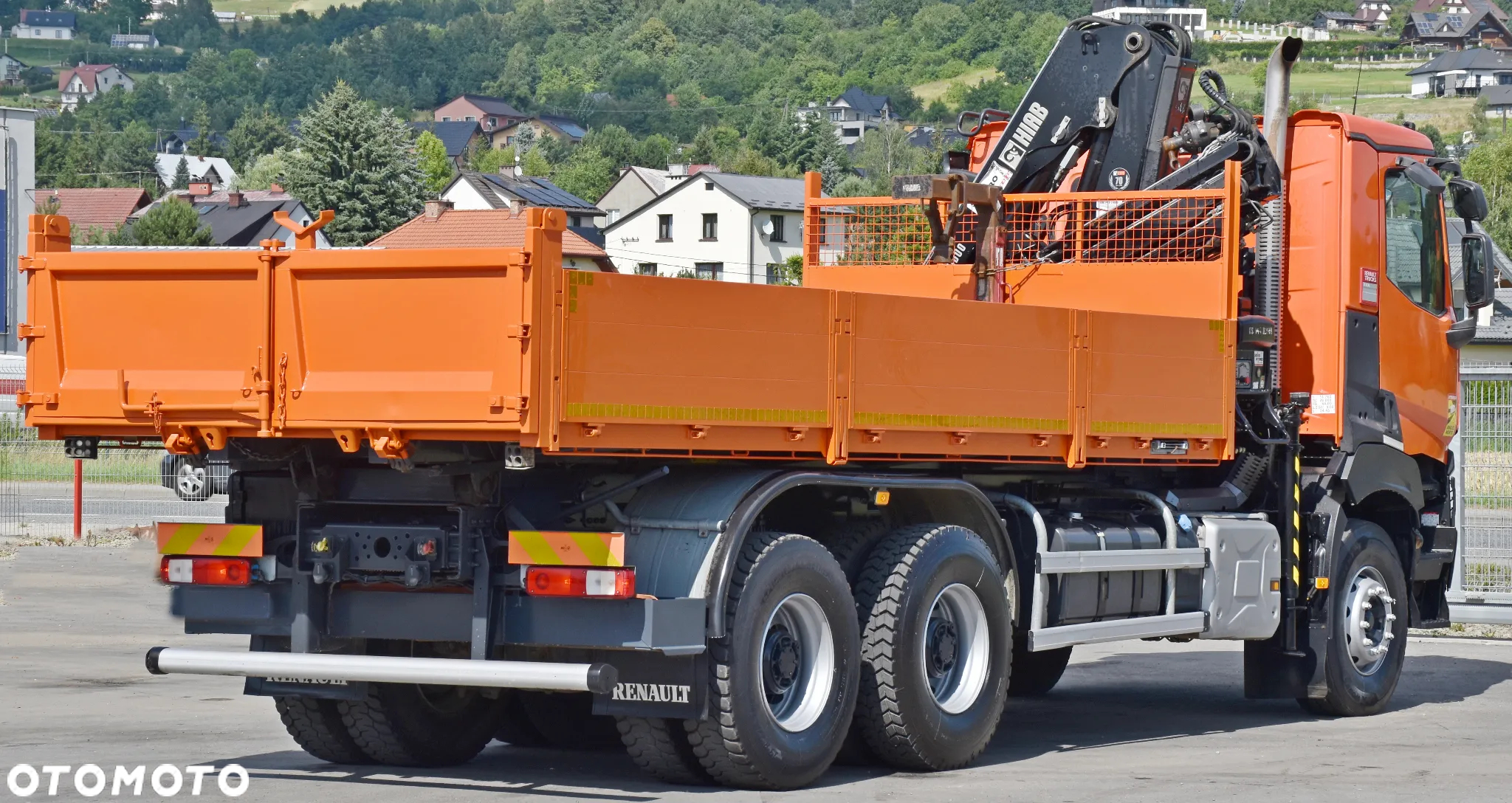 Renault K 430 * WYWROTKA 6,00 m * HIAB 144 B-3 HIDUO + PILOT * 6x4 - 6
