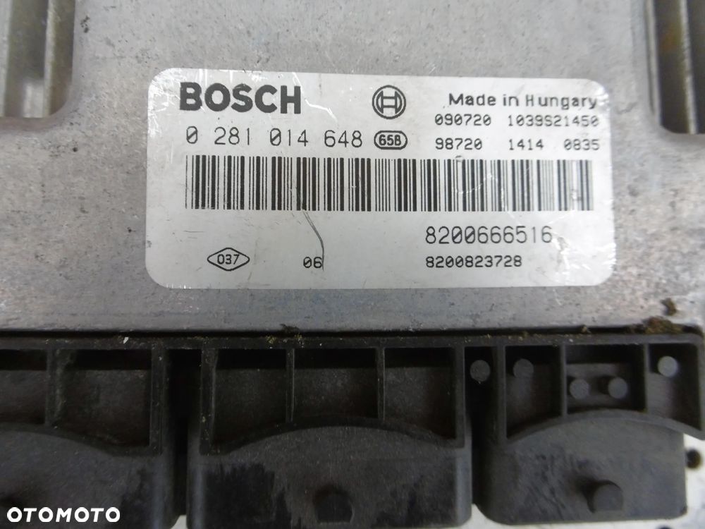 KOMPUTER STEROWNIK TRAFIC VIVARO 2.0 DCI 0281014648 - 3