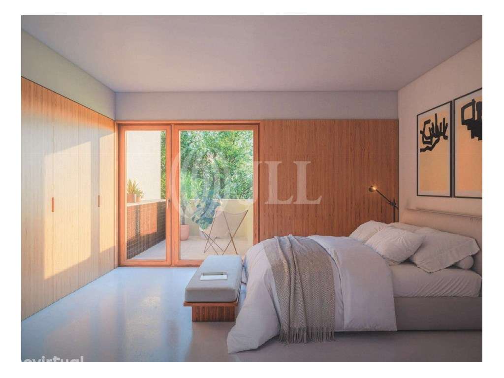 Apartamento T2 com jardim, na Foz Velha, Porto - Grande imagem: 2/6