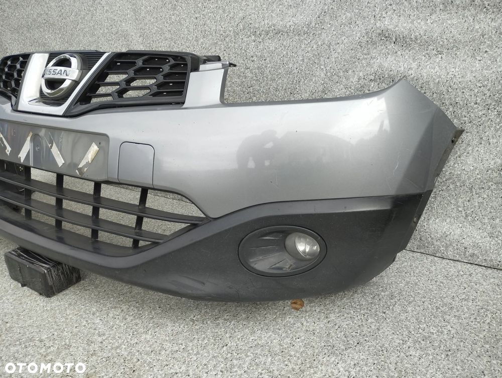 Nissan Qashqai I Lift J10 09-13r zderzak przód przedni Grill - 3