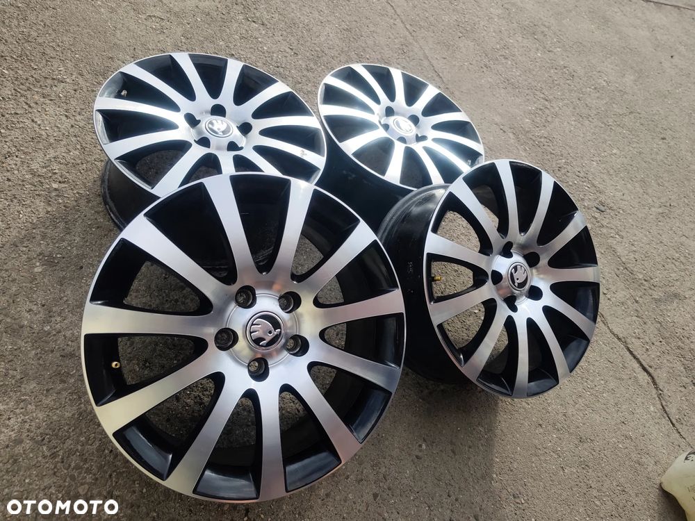 5x112 Felgi Aluminiowe Alufelgi Oryginalne 17 Koła 5L0 SKODA OCTAVIA II III IV 2 3 4 SUPERB YETI KODIAQ KAROQ Legnica ALU-RAD VW SEAT AUDI - 3