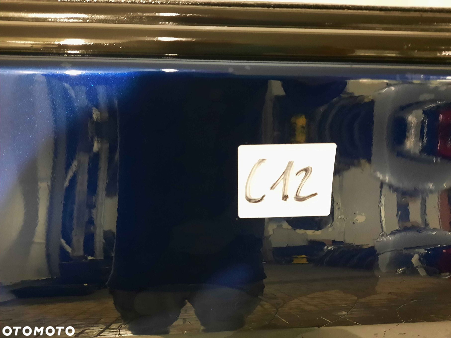 } DRZWI PRZÓD PRZEDNIE PRAWE TOYOTA AURIS I 1 8S6 GRANAT GRANATOWE 5D 5 DRZWI HB - 4
