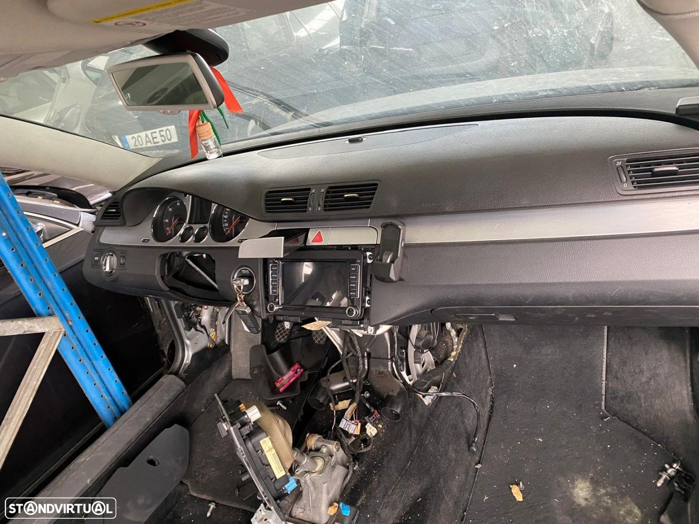 Kit Airbag Tablier passageiro + Airbag volante + centralina + cinto com pré tens... - 2