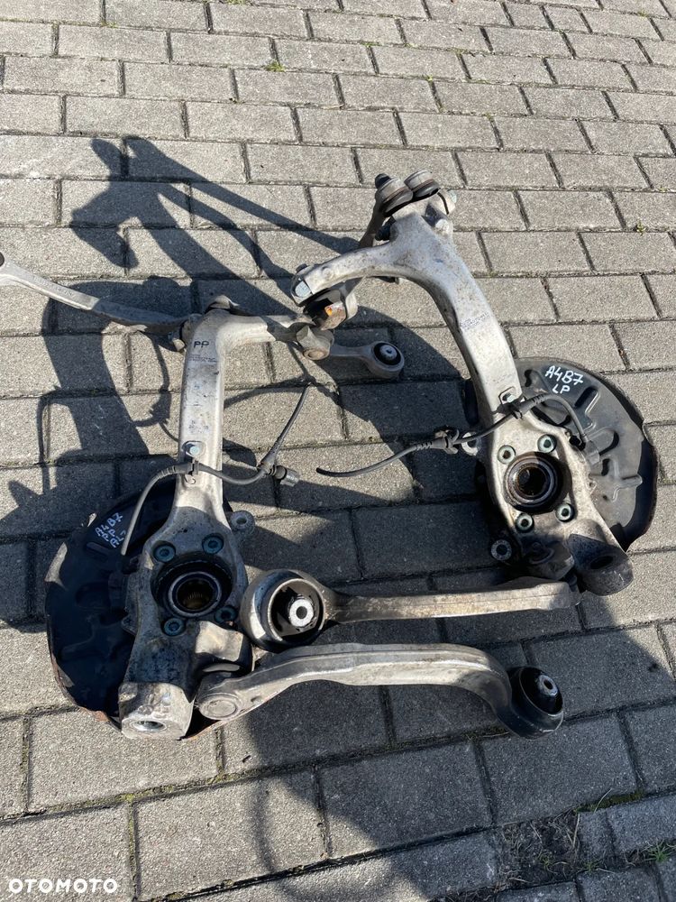Audi A4 B6 B7 1,9 2,0 tdi 1,6B ZWROTNICA PIASTA LEWA PRAWA przód wahacze komplet - 5