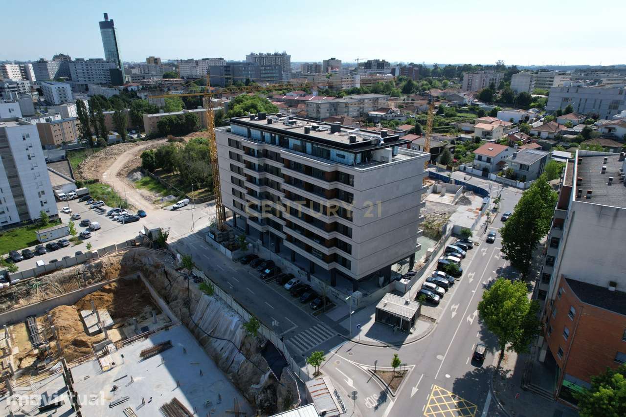Apartamento T1 no Empreendimento O2 Maia | Viva no Centro da Maia com - Grande imagem: 5/27