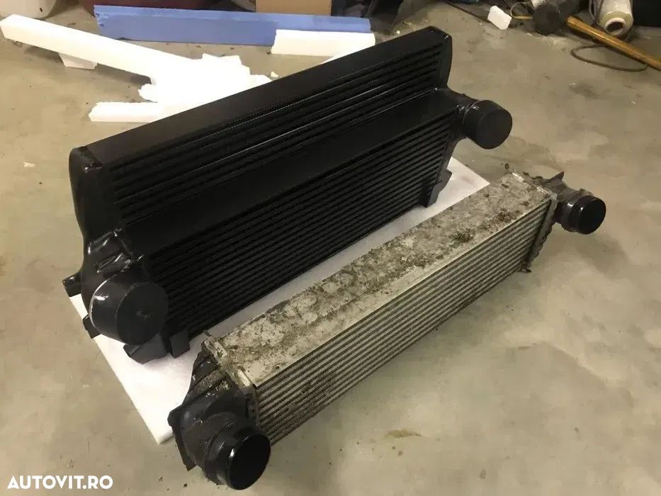 Kit intercooler sport Turbo core BMW Seria F (F07, F10, F11, F18, F06, F12, F13, F01, F02 plug & play F01/F02 - 730d, 740d, 740i 630d, 640d, 630i, 640i 518d, 520d, 525d, 530d, 535d, 535i, 540i stage2 stage 3 stage4 nou - 2