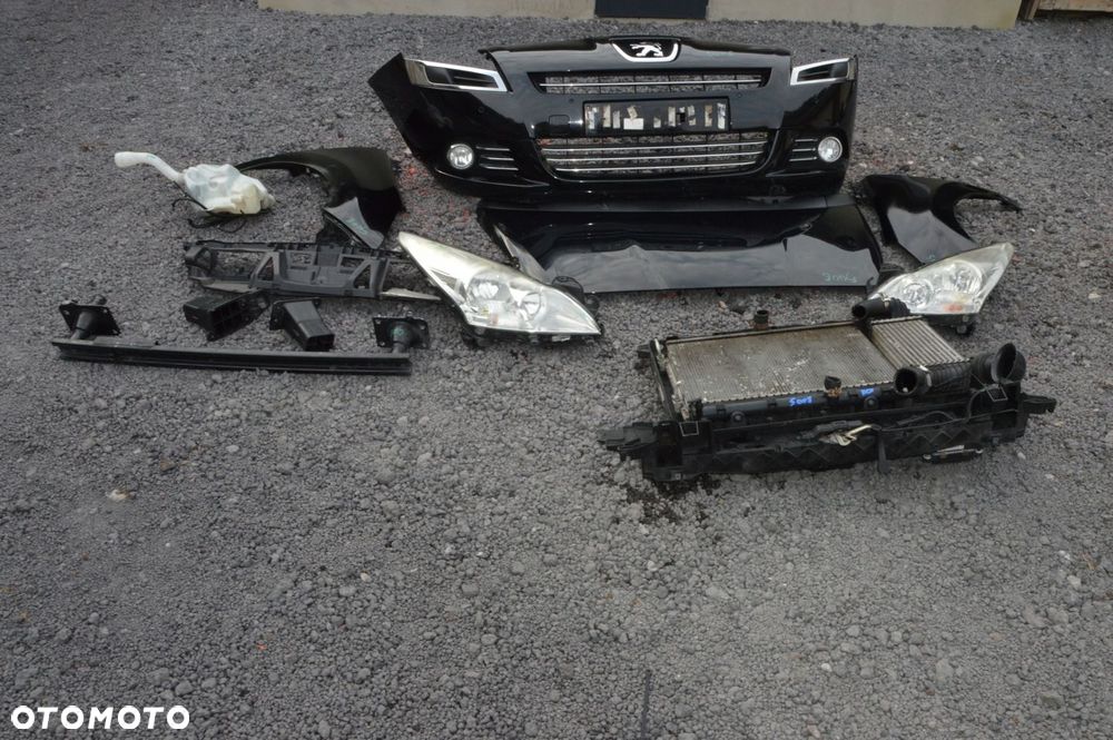 Zderzak maska błotnik lampa komplet przód peugeot 5008 - 12