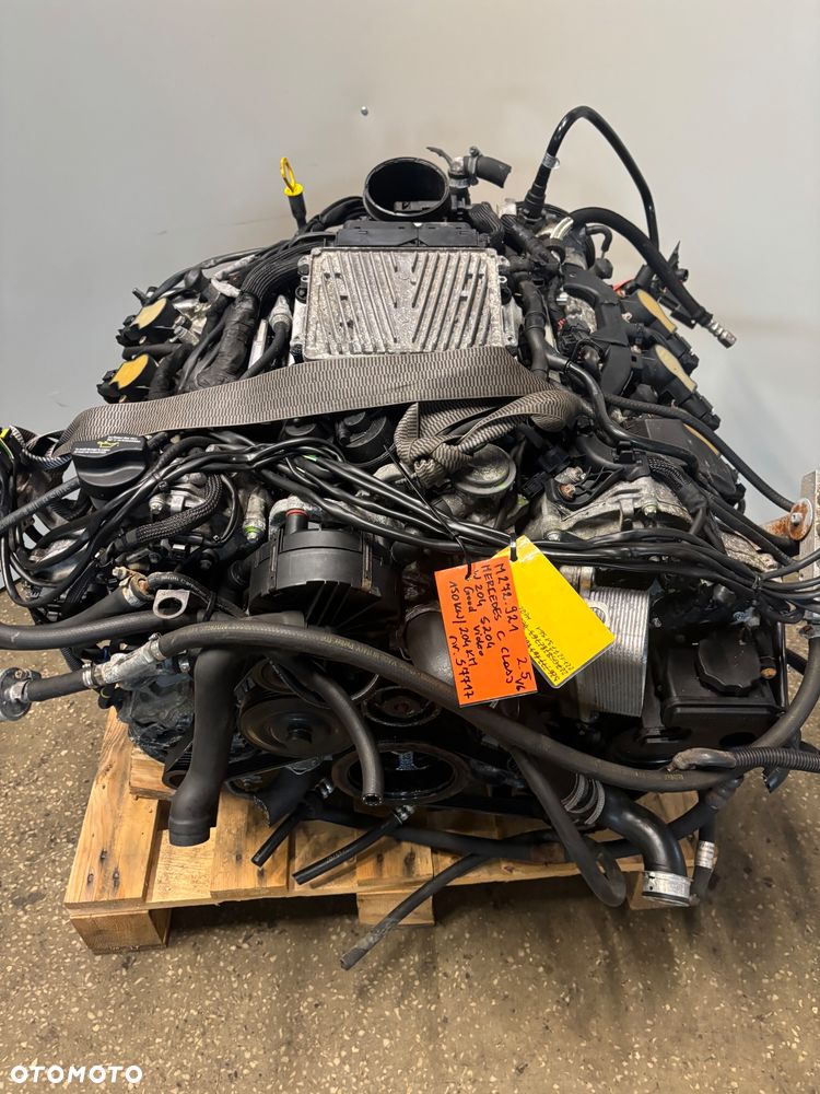 Silnik kompletny Mercedes W204 2.5 B V6  C klasa film video w204 S204 272.921 M272.921 - 8