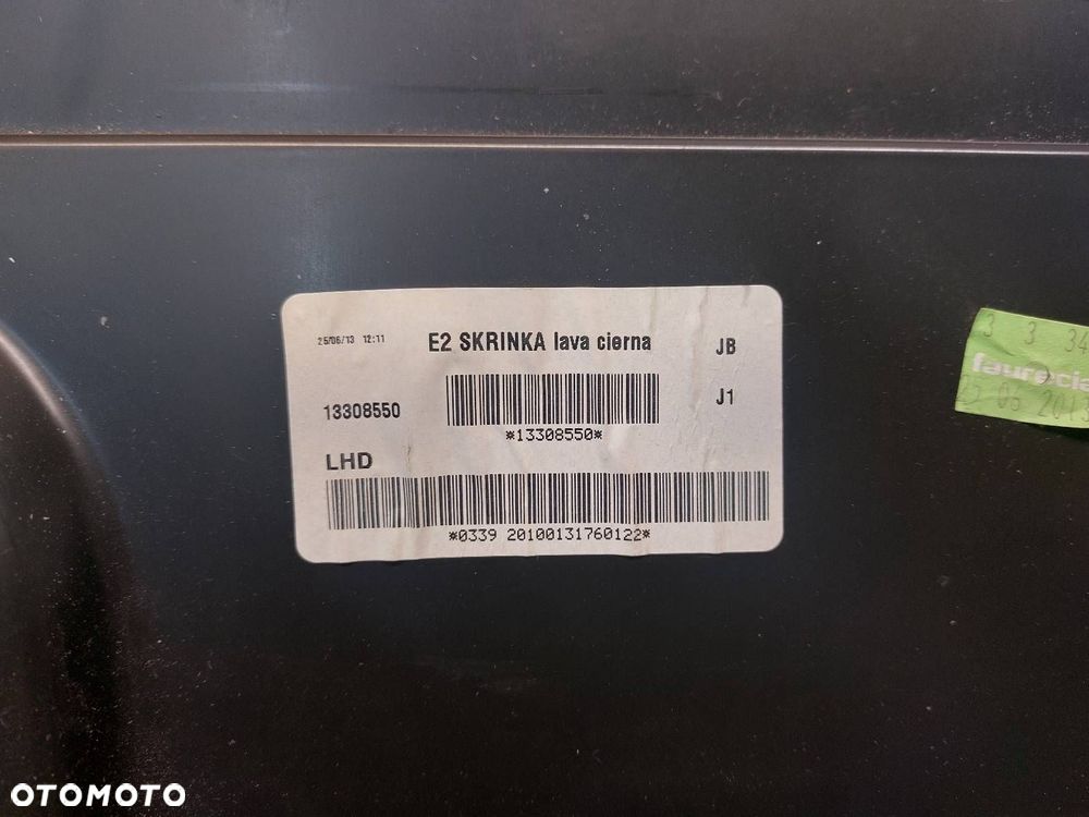 SCHOWEK PASAŻERA OPEL INSIGNIA A LIFT 1.6 T 13308550 13308554 1014668 - 6