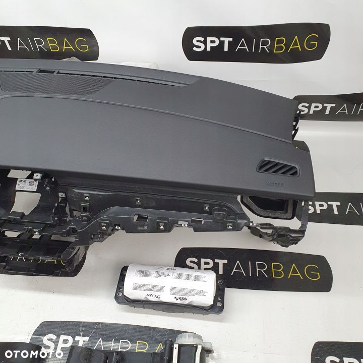 SKODA SCALA KAMIQ DESKA ROZDZIELCZA KONSOLA KOKPIT PULPIT PODUSZKI AIRBAG AIR BAG PASY KIT SET - 4