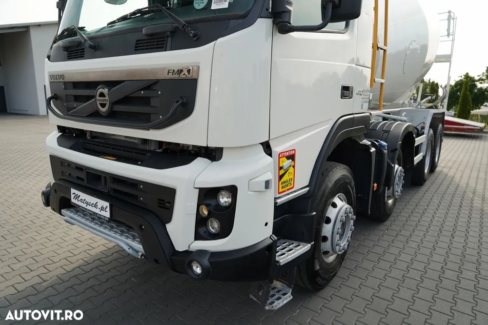Volvo FMX 410 / 8x4 / BETONIERĂ / BETONIERĂ / LIEBHERR / 9 M3 / I-SHIFT / JANTE DIN ALIAJ / EURO 5 - 10
