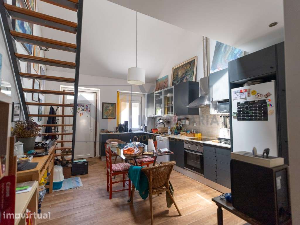Moradia T1+1 Reabilitada com Jardim, junto à Frente Ribeirinha do B... - Grande imagem: 5/15