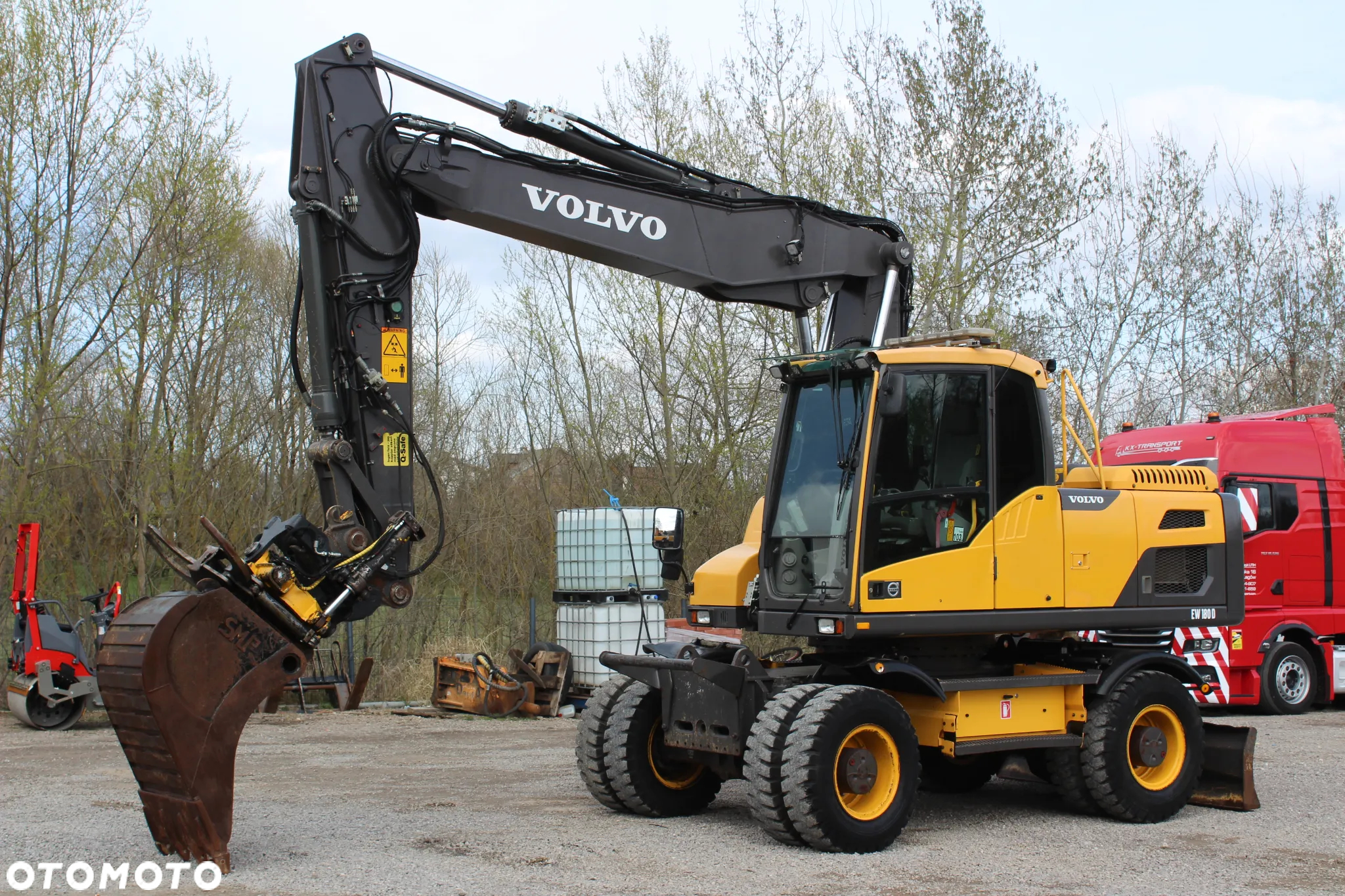 Volvo Ew 180D Rototilt Szczypce Sprowadzona - 2