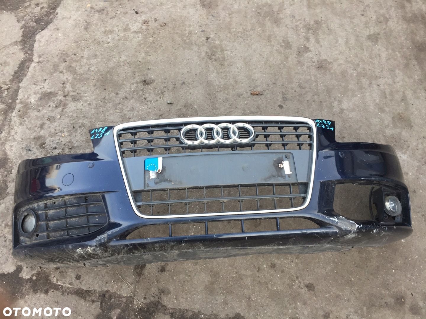 AUDI A4 B8 ZDERZAK PRZEDNI GRILL PRZÓD ATRAPA LZ5A - 1