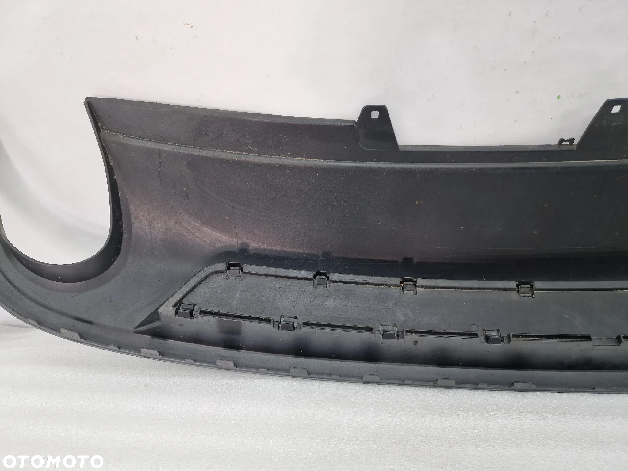 AUDI A4 B8 8K0 S-LINE SEDAN 07-  DYFUZOR / SPOJLER NA DWA WYDECHY ZDERZAKA TYLNEGO TYLNIEGO TYŁ , NR 8K0807521D , NR AUKCJI DT386 - 17