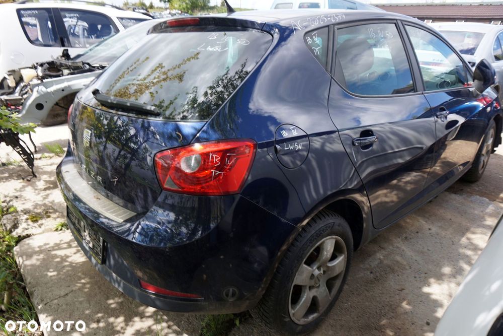 SEAT IBIZA IV 6J 5D HB 2009 LW5U 1.6 16V BTS 105KM LWX GRANATOWY na części - 5