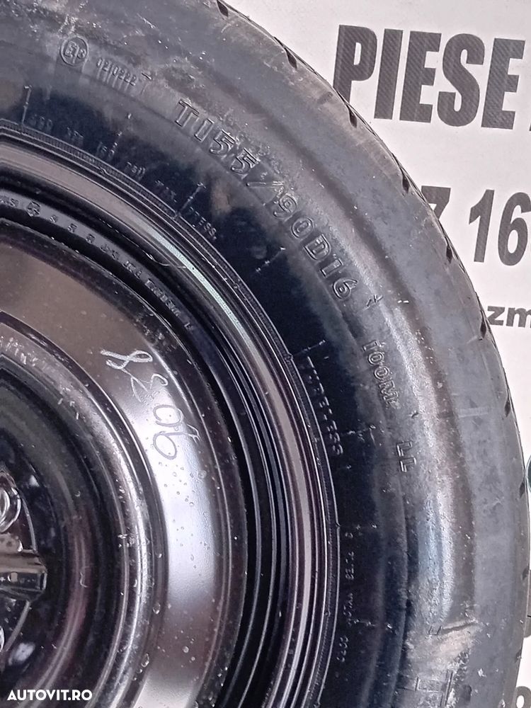 Roata Rezerva Slim Dodge Caliber 2006-2012 155/90R16 - 7