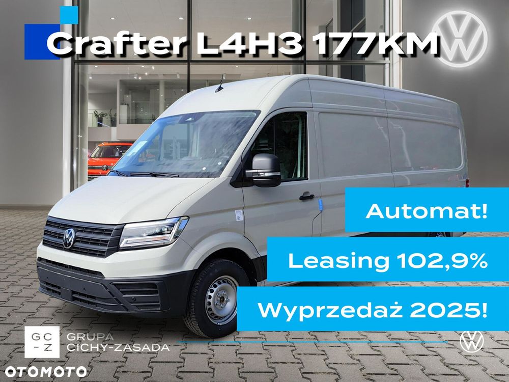 Volkswagen Crafter 35 Furgon z wysokim dachem silnik: 2,0 l EU6 SCR 177 KM, przedni 8-bieg.automatyczna, r.o : 4490 mm - 1