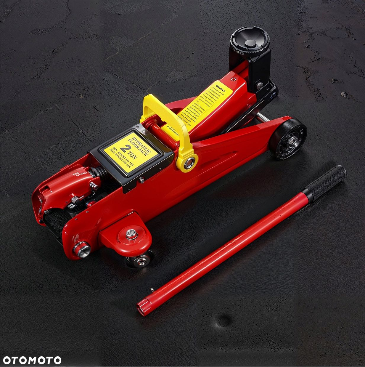 ŻABA PODNOŚNIK SAMOCHODOWY HYDRAULICZNY LEWAREK 2T NISKOPROFILOWY  GUMA - 8