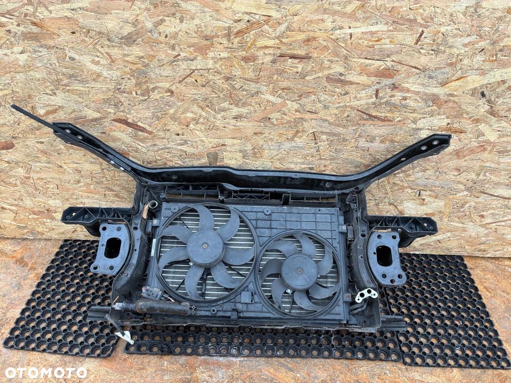 Vw golf 5 benzyna PAS PRZEDNI CHŁODNICA WENTYLATOR KOMPLET - 10