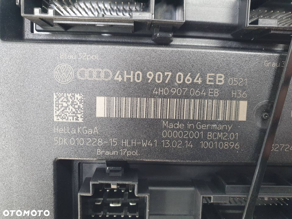 MODUŁ AUDI A8 L D4 4H0907064EB - 2