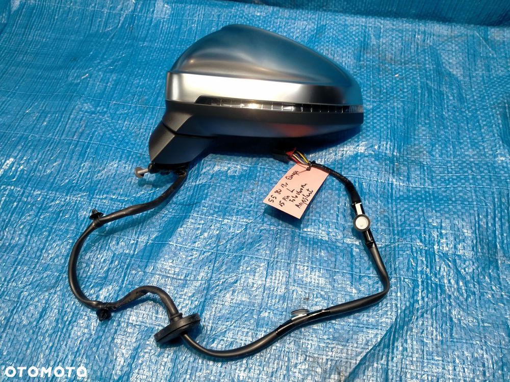 AUDI S5 RS5 A5 8W CHROM 15 PIN LUSTERKO LEWE FOTOCHROM ACC ASYSTENT /EUROPA - 1