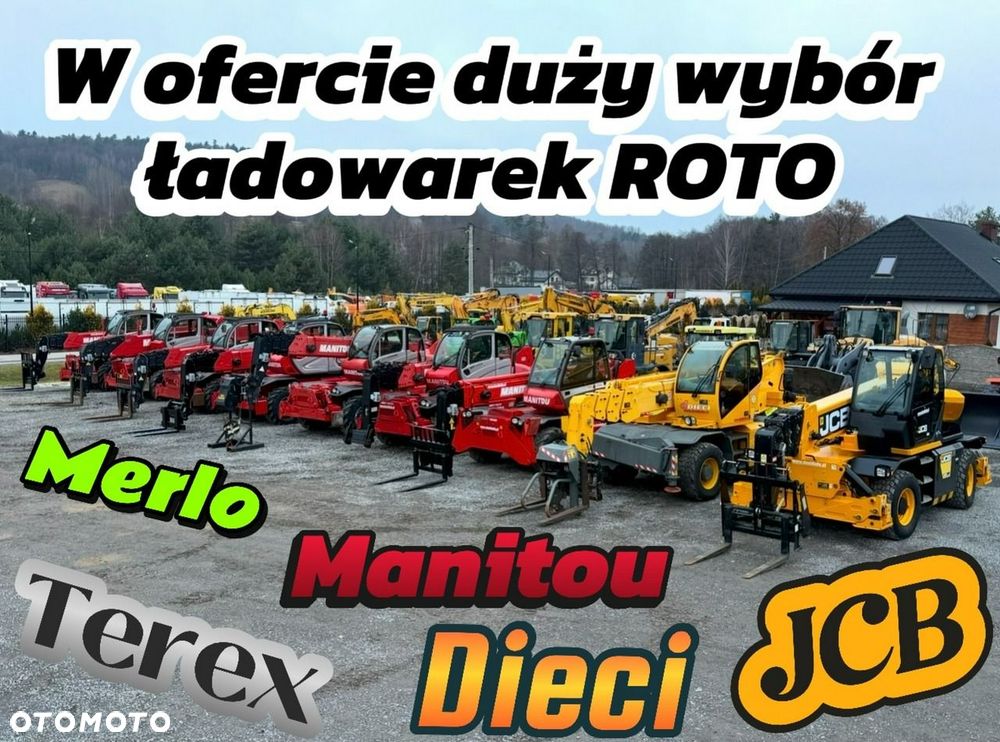 Manitou Merlo Dieci JCB Terex MRT ROTO Ładowarka Teleskopowa Obrotowa - 2