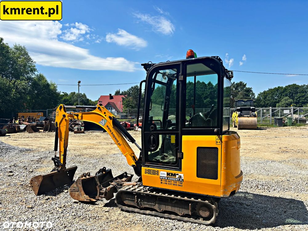 JCB 16 C-1 T3 MINI-KOPARKA 2022R | JCB 8015, 8016, 8025, 8030, YANMAR SV 15, CAT 302.5, 302.4, 301.6, 301.8, KUBOTA U27 - 19