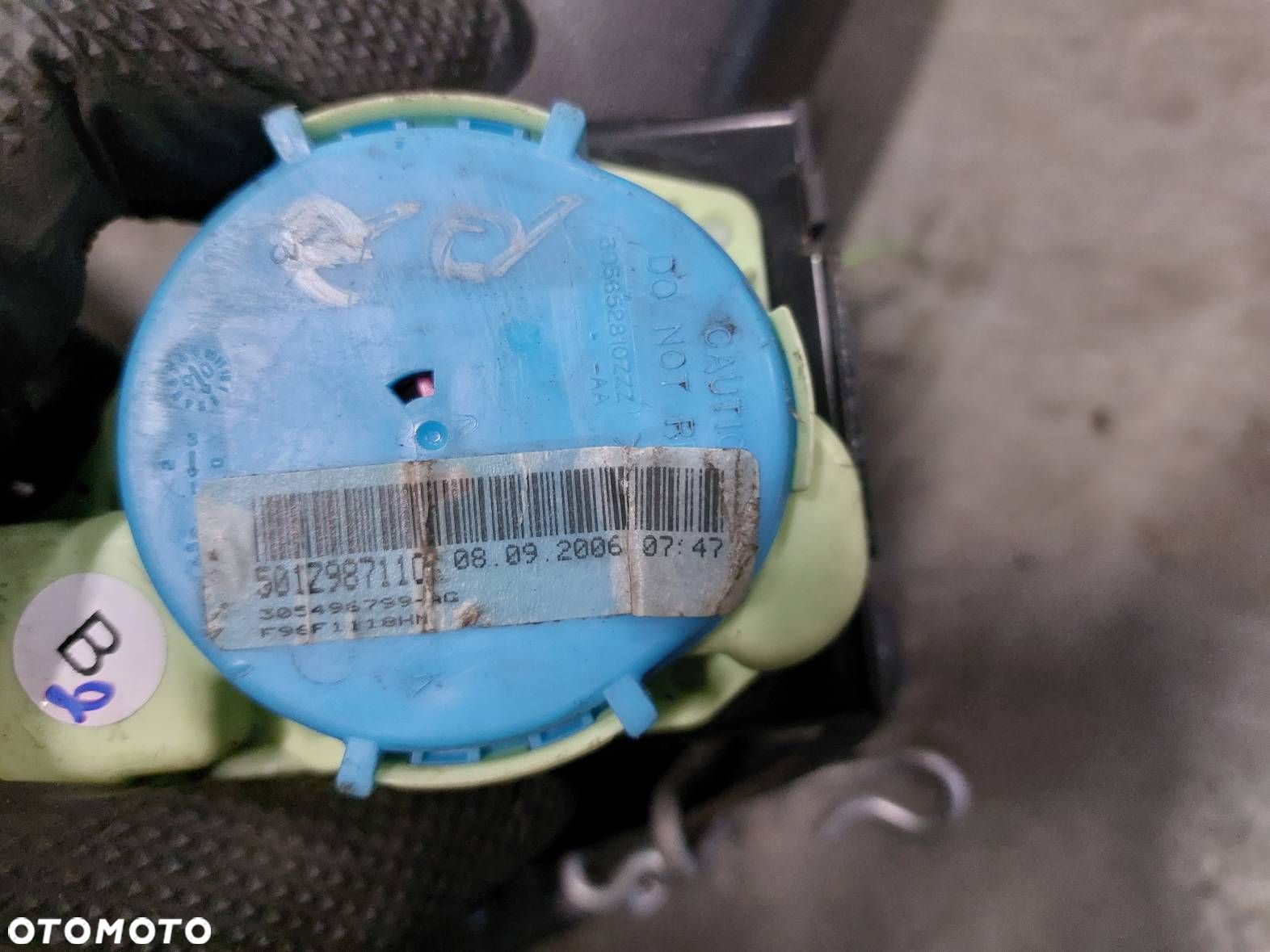 ZESTAW AIRBAG POSTRZAŁOWY CITROEN C4 PICASSO I 9655968780 96542463ZD - 4