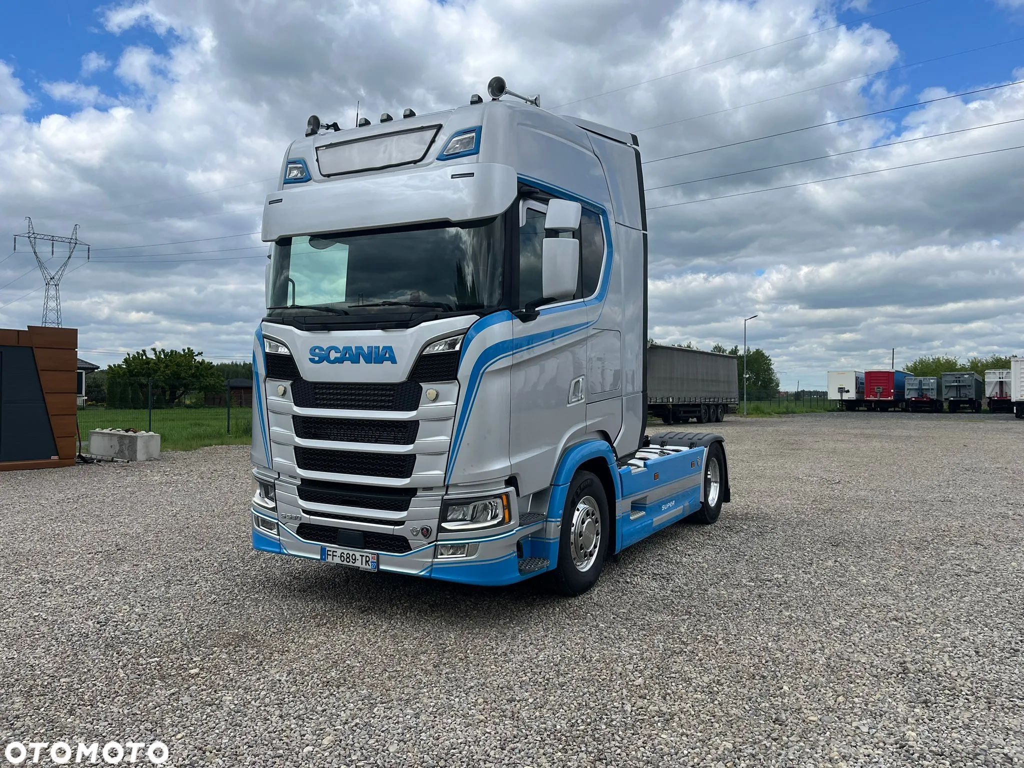 Scania S580/V8/2019/ FULL AIR-Przód+Tył poduszki/ FULL OPCJA - 1