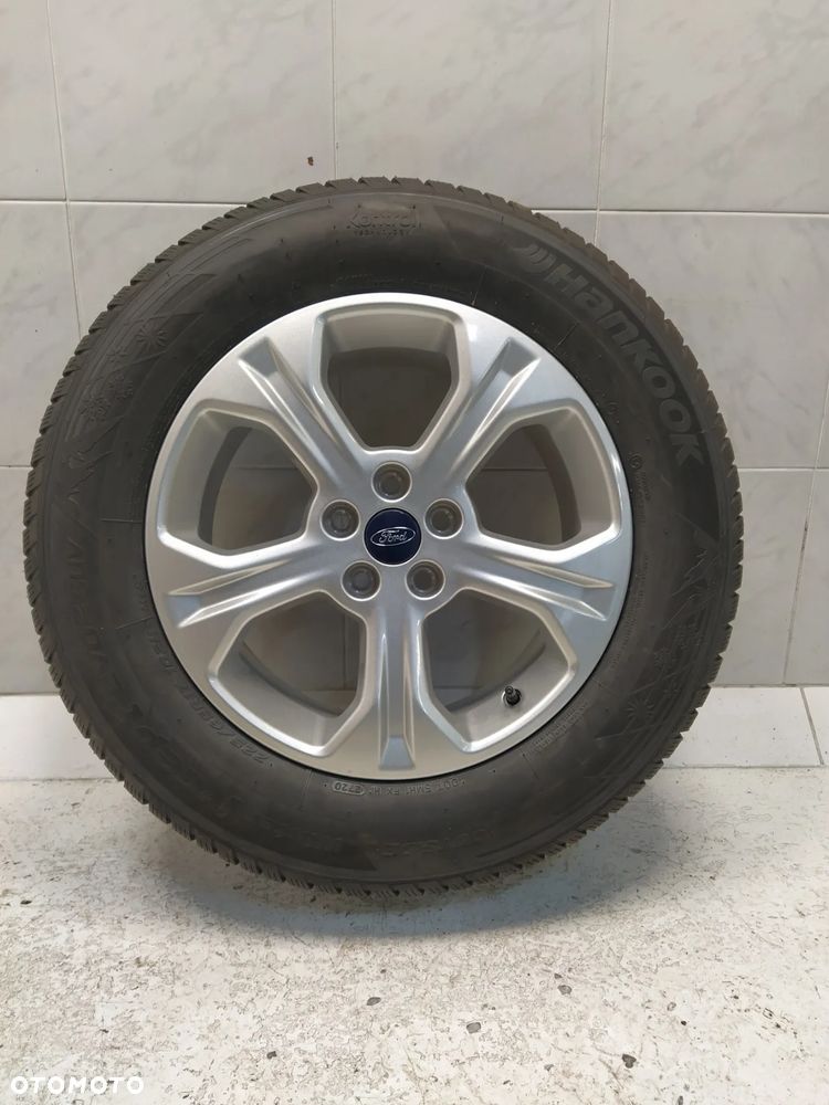 FORD C-MAX FOCUS KUGA MONDEO 7Jx17 ORYGINALNE FELGI ALUMINIOWE R17 ET50 5X108 OPONY HANKOOK 225/65 KOŁA ZIMA BIEŻNIK 8.81mm DEKIELKI FORD - 10