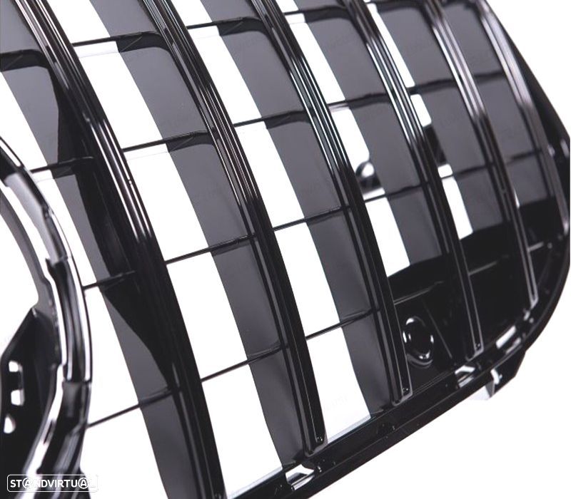 GRELHA MERCEDES CLASE A W177 LOOK AMG GT 18-22 PRETO BRILHANTE CAMERA - 3