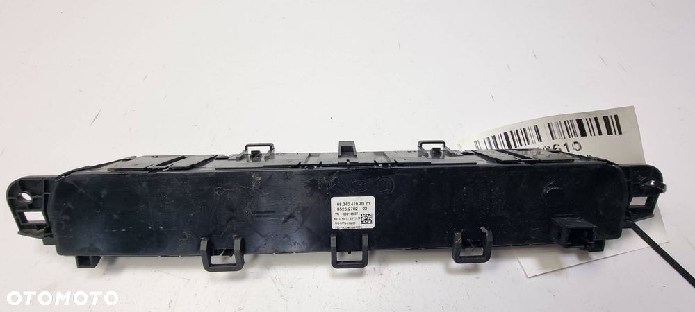 PANEL KLIMATYZACJI CITROEN BERLINGO III 98340419ZD - 5