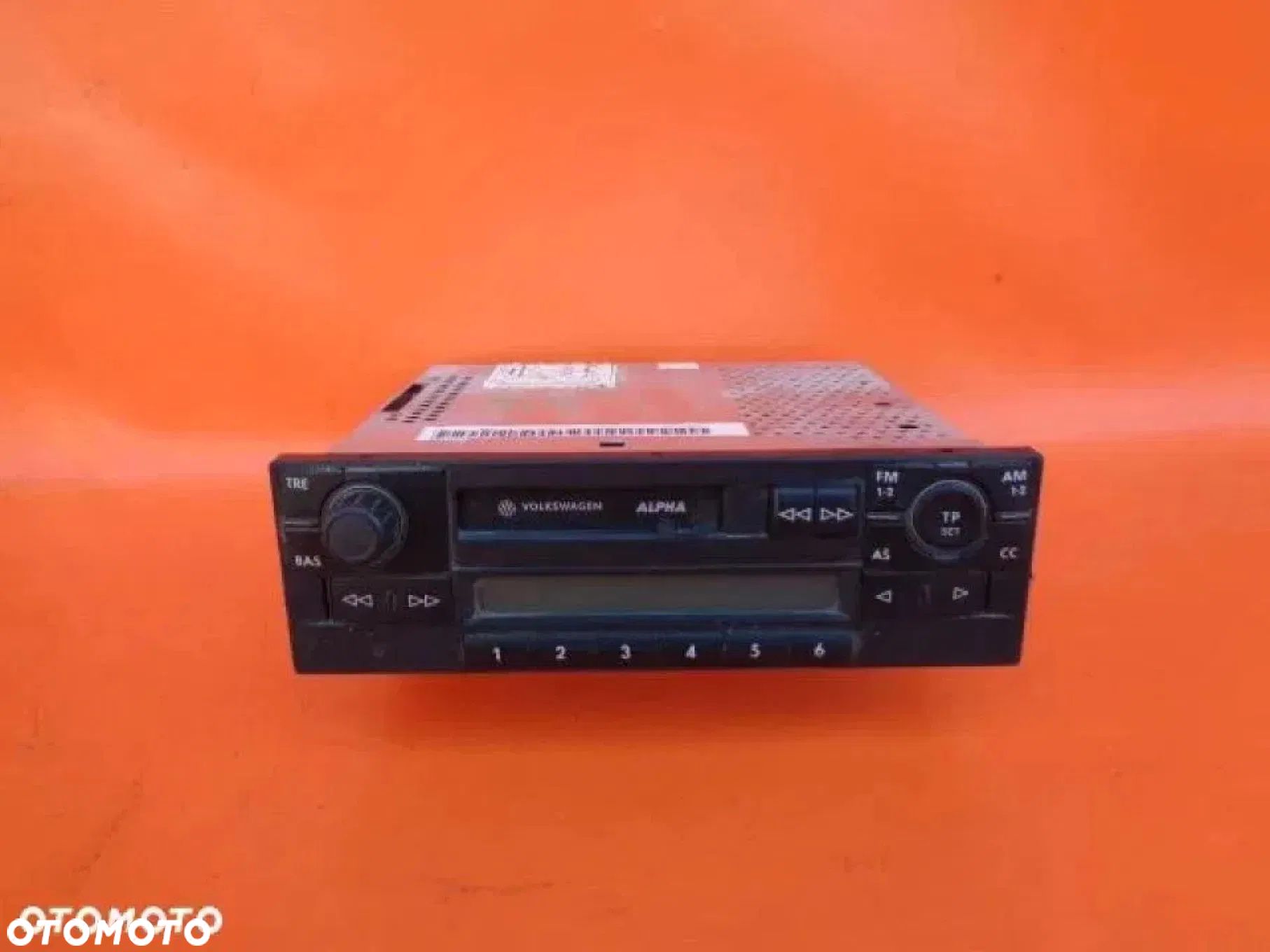 Radio Radioodtwarzacz Volkswagen Alpha Vw Transporter T5 1J0035153 - 1