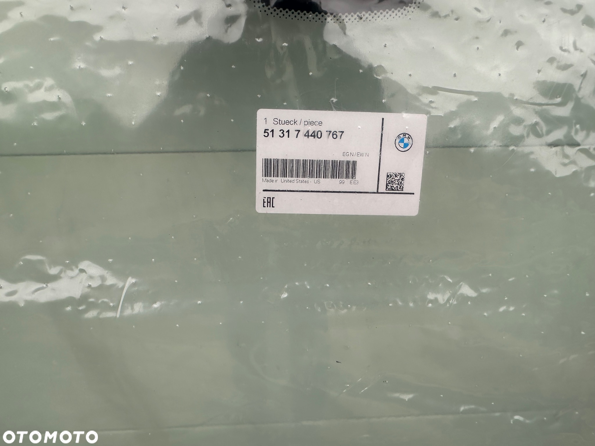 SZYBA CZOŁOWA BMW X5 G05 X7 G07 KAFAS-HUD 7440767 NOWA 7440767 - 4
