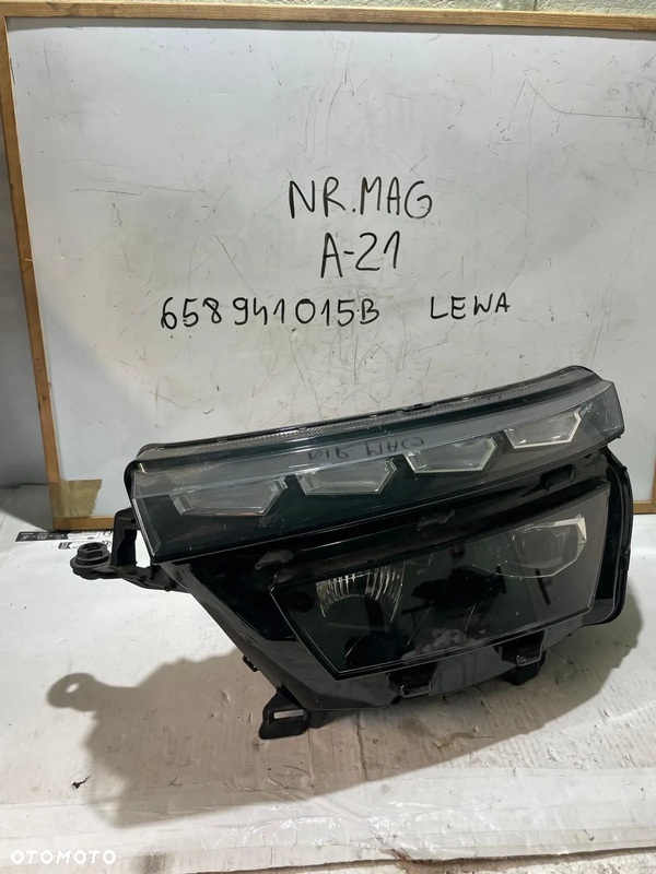LAMPA LEWA PRZÓD SKODA KAMIQ FULL LED 658941015B