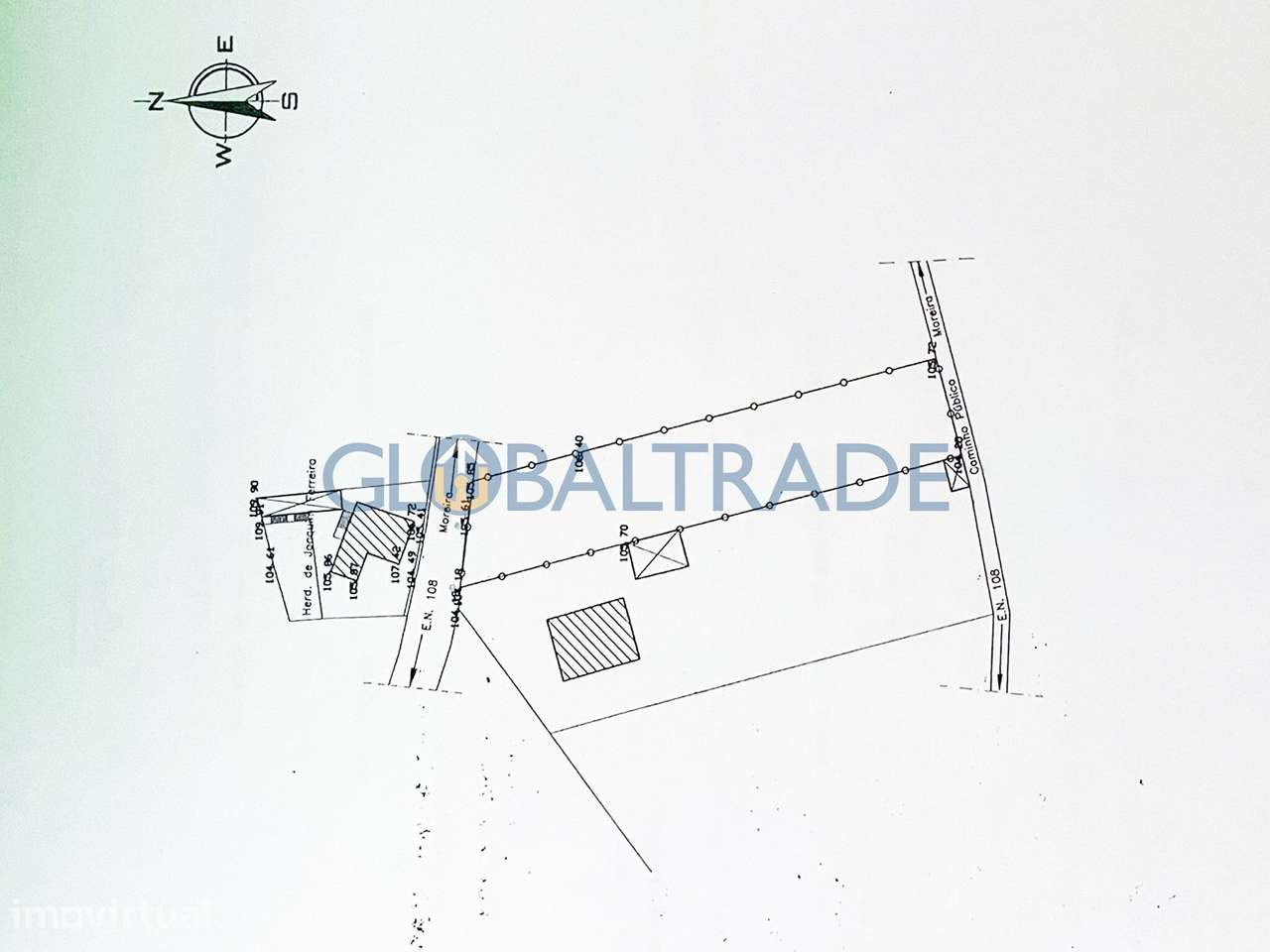 Terreno Urbano 1 225m² em Melres - Grande imagem: 4/4