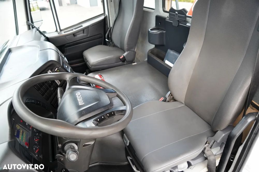 Iveco STRALIS / 310 / 4x2 / BASCULĂ - 5,3 M / HDS FASSI 135 - 8 M / EURO 6 - 28